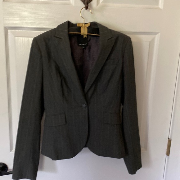 The Limited Gray Pinstripe Suit like new! - Picture 1 of 6